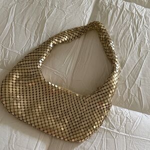 Forever 21 Gold Sequin Shoulder Bag